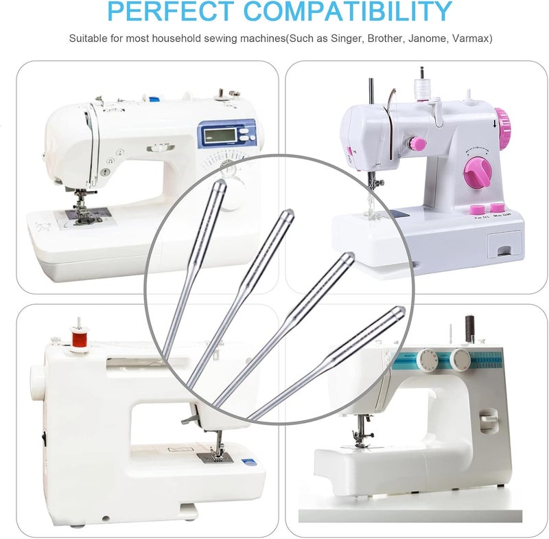 kidoom Sewing Machine Needles, 20 PCS Universal Sewing Machine Needle, Compatible with Singer, Brother, Janome, Varmax, Size HAX1 75/11, 90/14 - Image 5